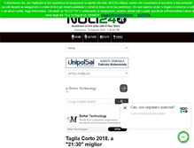 Tablet Screenshot of noci24.it